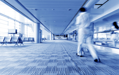 中国上海浦东机场航站楼