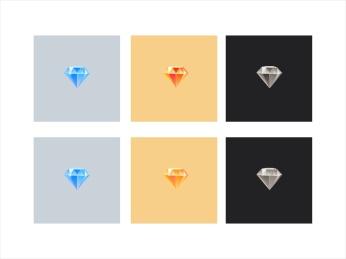 会员等级体系勋章图标