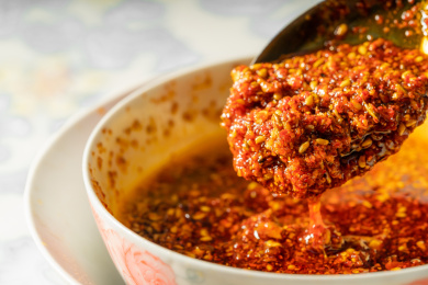 中国常用家常调料辣椒油