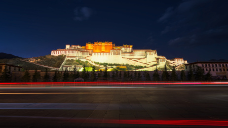 中国西藏自治区拉萨市布达拉宫