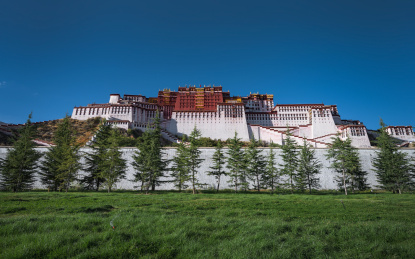 中国西藏自治区拉萨市布达拉宫