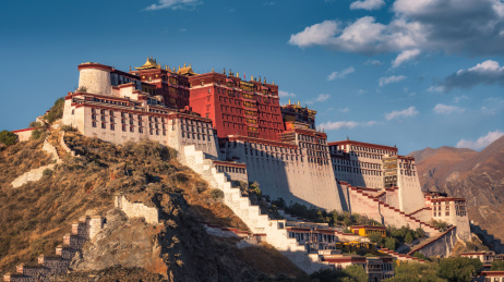 中国西藏自治区拉萨市布达拉宫