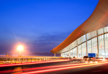 南昌昌北国际机场航站楼外景