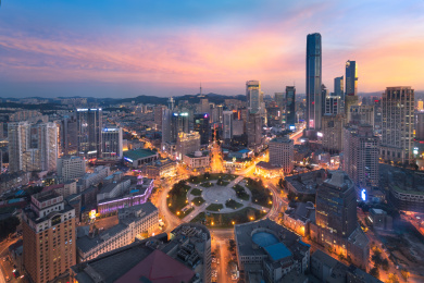 中国辽宁大连中山广场