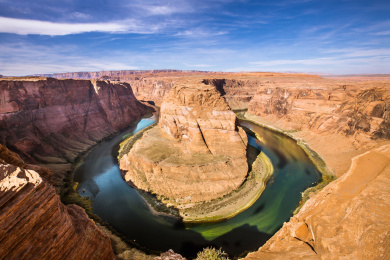 美国亚利桑那州科罗拉多河马蹄湾风景区