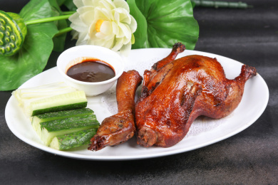 中餐美食-热菜-香酥鸭