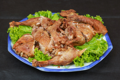 中餐美食-热菜-香酥鸭