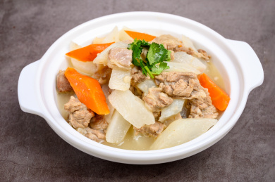 中餐美食-炖菜-萝卜炖羊肉