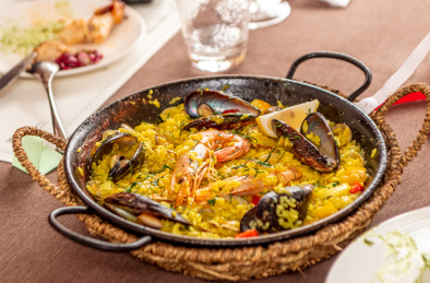 铁锅海鲜饭