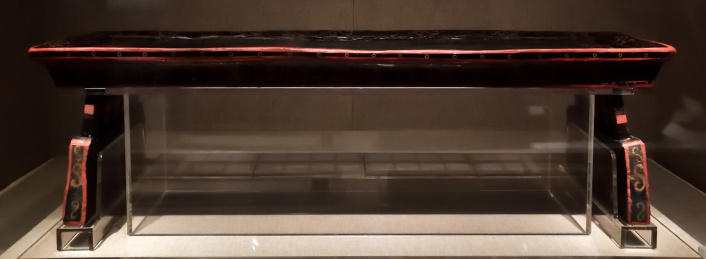 中国四川成都博物馆战国漆案