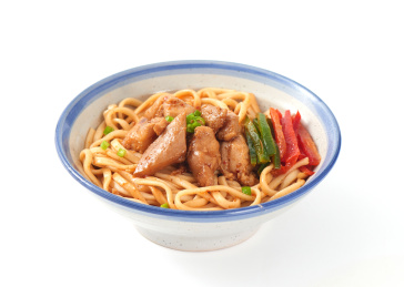 鸡丁老碗面