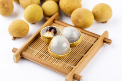 龙眼，新鲜的水果