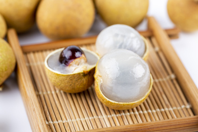 龙眼，新鲜的水果