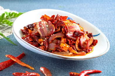 干椒炒腌肉