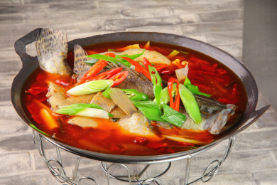 中餐美食-徽菜-黄山臭鳜鱼