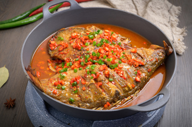 中餐美食-徽菜-黄山臭鳜鱼