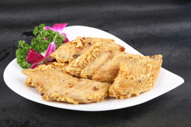 中餐美食-热菜-干炸带鱼