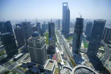 2010年中国上海东方明珠观景台外拍