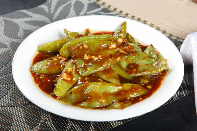 中餐美食-热菜-虎皮尖椒