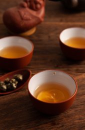独自品茗