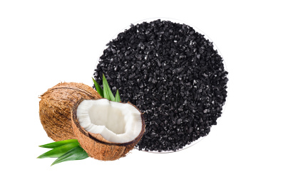 椰子原材料和加工成品椰壳活性炭