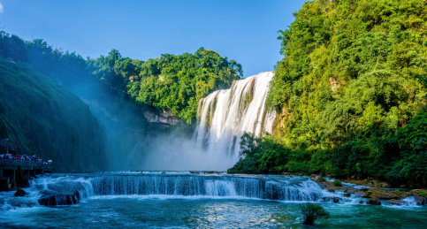 中国贵州安顺黄果树瀑布