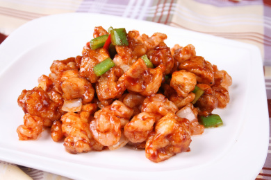 中餐美食-热菜-鸡里蹦
