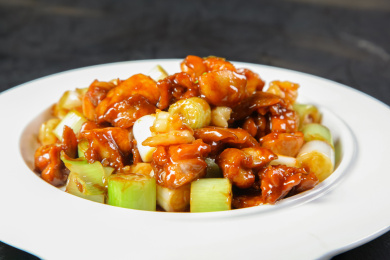 中餐美食-热菜-鸡里蹦