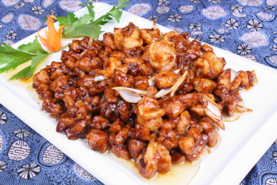 中餐美食-热菜-鸡里蹦