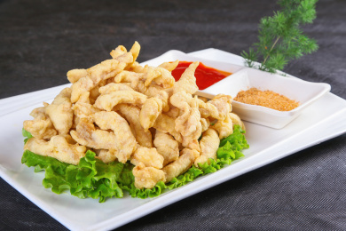 中餐美食-小吃-炸酥肉