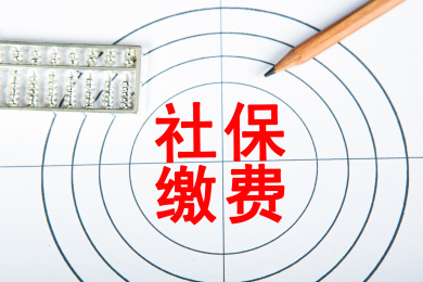 社保缴费概念