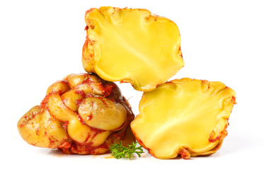 白底上放着涪陵榨菜