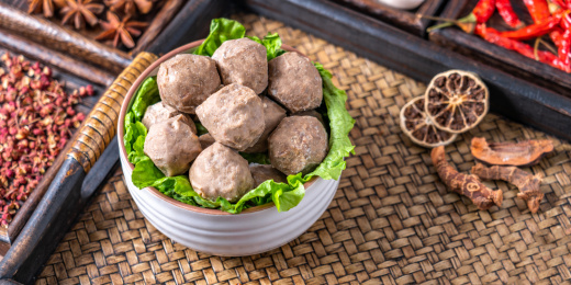 潮汕美食——一碗手打潮汕牛丸