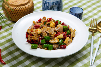 美味家常菜爆炒牛杂牛三鲜