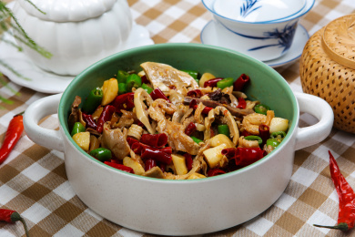 美味下酒菜香辣牛杂
