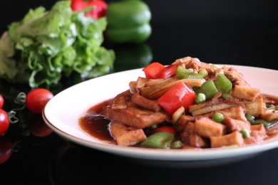 红烧豆腐
