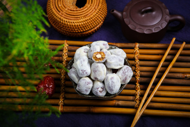 美味特产小吃零食奶枣