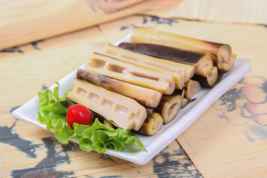 中餐美食-凉菜-手剥笋