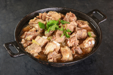 中餐美食-东北菜-酸菜炖排骨