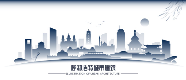 呼和浩特城市建筑群