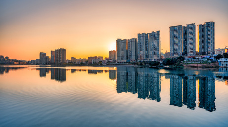 河源龙川江景