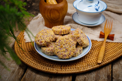 酥脆美味的减肥代餐杂粮饼干