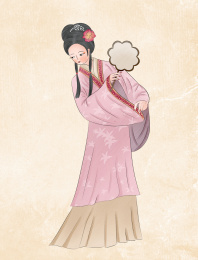 古风人物插画