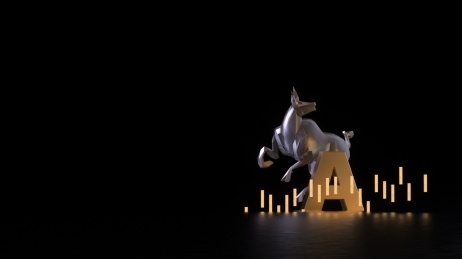 3D渲染A股投资概念插图