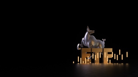 3D渲染ETF指数投资概念插图
