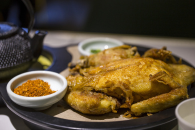 西安美食葫芦鸡烧鸡烤鸡