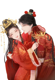 人物立绘之结婚喜庆