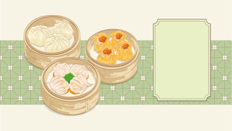中式早餐早茶虾饺蒸饺包子