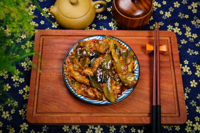 美食家常菜鱼香茄子