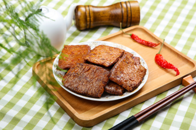 传统特色零食小吃手撕素肉